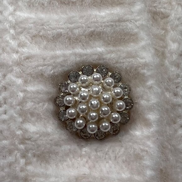 Tuckernuck Hill House Ollie Cardigan Sweater in Coconut Milk Size Medium NEW! - Picture 11 of 13